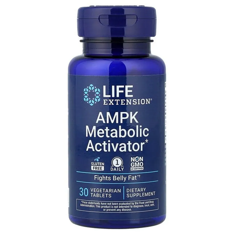Life Extension AMPK Metabolic Activator - 30 Vegetarian Tablets