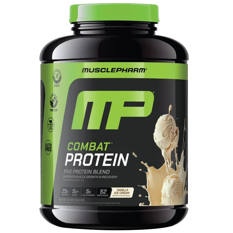 MusclePharm Combat Protein Powder - 4lb
