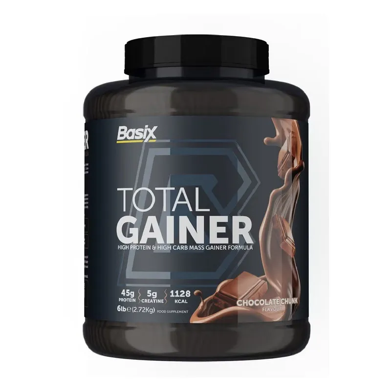 Basix Total Gainer High Protein Mass Gainer Powder 2.72kg (6lb)