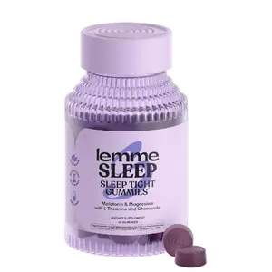 Lemme Sleep Tight, Melatonin & Magnesium Gummies, 30-Day Supply
