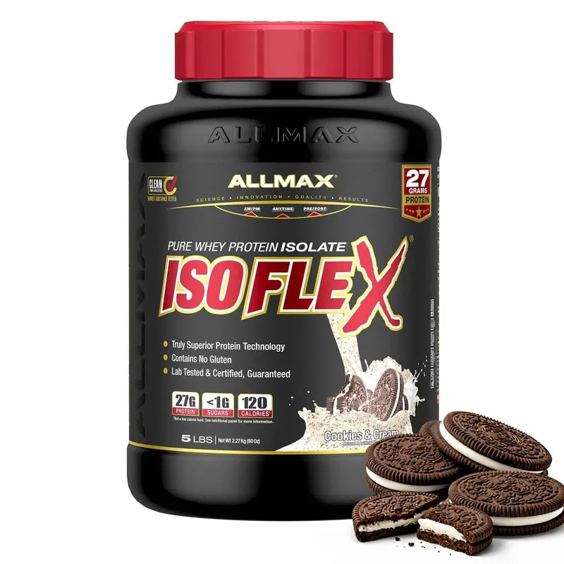 ALLMAX Isoflex Pure Whey Protein Isolate - 5 lbs - 75 Servings