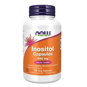 NOW Foods, Inositol, 500 mg, 100 Veg Capsules